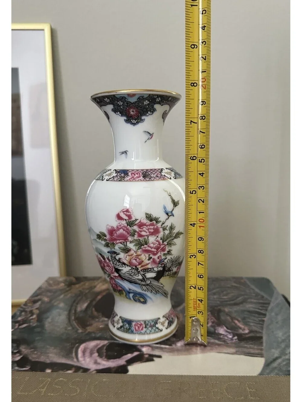 The Martha Washington Vase Fine Porcelain By Lenox Approx. 7.75